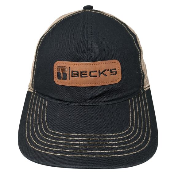 Beck's Snapback Trucker Cap Multicolor One Size Adjustable Mesh Back 6 Panel - Picture 1 of 9